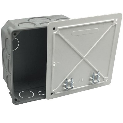 Κουτί Χωνευτό Μπετού Διακλαδώσεως 10x10cm Βαθύ 010/05 Dabler Monokrousos